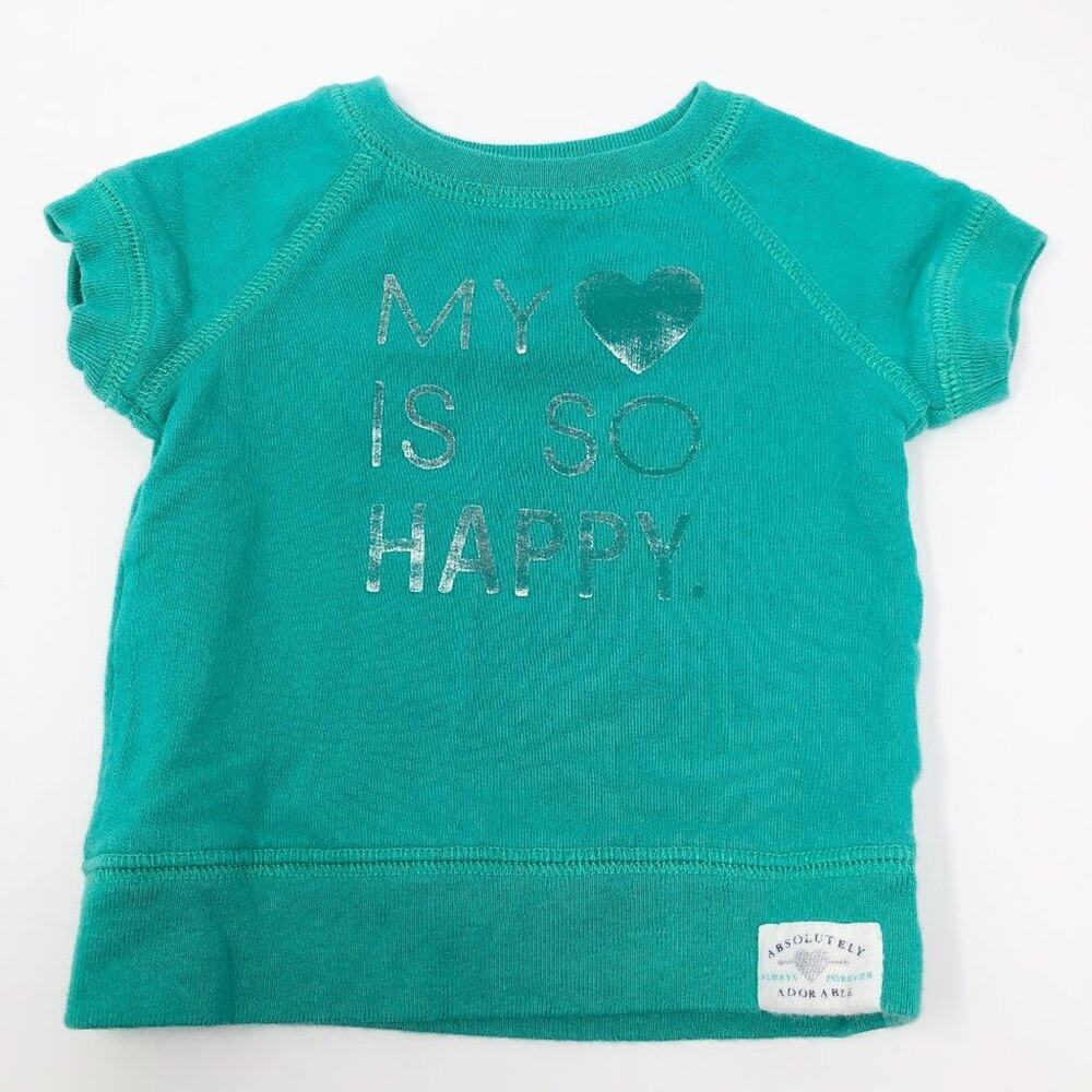 Carter's Baby Girl Short Sleeve Sweater 6M